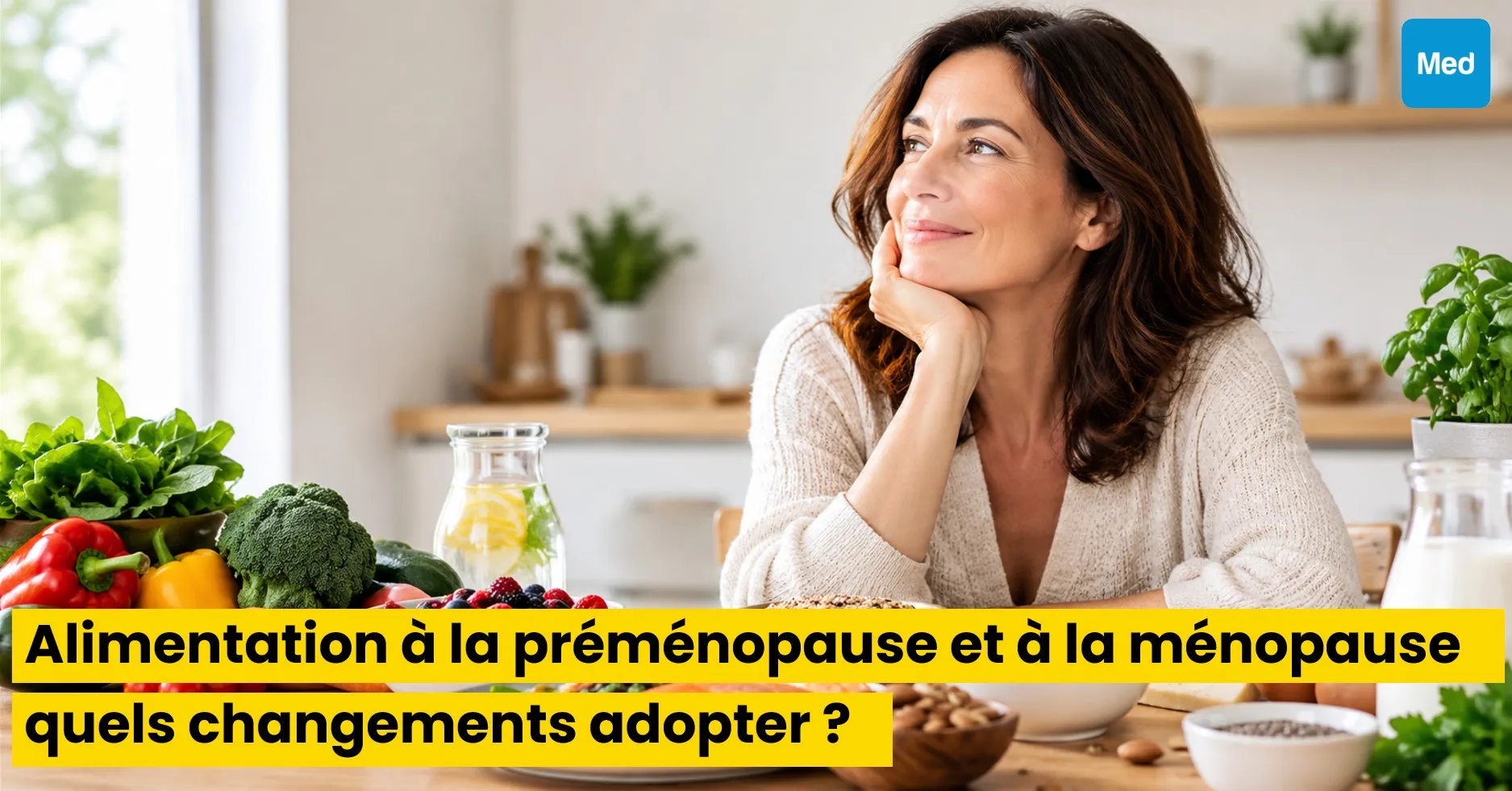 Alimentation à la préménopause et à la ménopause : quels changements adopter ?